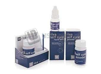 SDI Riva Self Cure Powder/Liquid Kit- Regular Set Shade T-A2 Universal- Contains: 1 each: 6.9mL (8g) Riva Self Cure Liquid (btl)- 15g Riva Self Cure Powder (jar)- Accessories -- # 8610521 -SDI 8610521