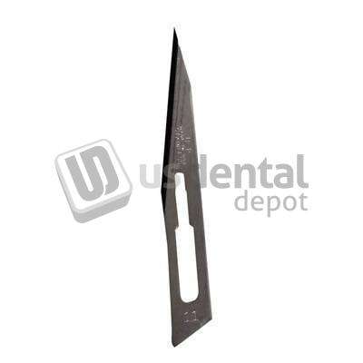 ASPEN Stainless Steel Blade- Sterile- size #11- 50/bx- 3 bx/cs (Not Available for sale into Canada) #BEC 371211