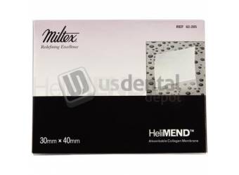 MILTEX HeliMEND Absorbable Collagen Membrane 30mm x 40mm- Sterile (Minimum Expiry Lead is 90 days) #MIL 62-205
