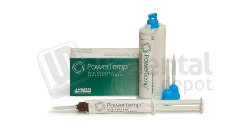 J.MORITA PowerTemp Auto-Mix Syringe Kit. Contents: Auto-Mix Syringe (5ml)- 1:1 Ratio Mixing Tips (10) (DROP SHIP ONLY) #JMU 28-800100