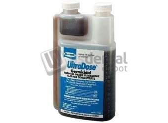 L&R UltraDose® Germicidal Ultrasonic Cleaning Solution- Pint Bottle- 6/cs #LRM UD036 (case)