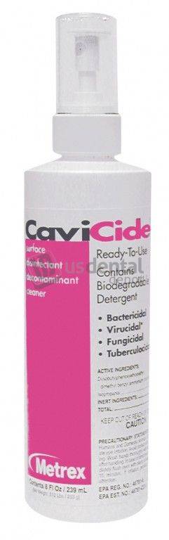 METREX CaviCide 8 oz Spray x 12/cs (Item is considered HAZMAT and cannot ship via Air) # MET 13-1008