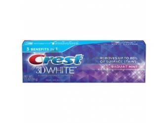 P&G Crest 3D WHITE- Radiant Mint- Toothpaste 3.5oz- 24/cs #PGD 3700094771