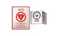 AED Wall Sign KIT