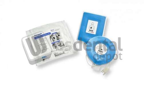 ZOLL Pro-padz® Biphasic Multi-Function Electrodes- 9 Month Shelf Life- 1 pair #ZOL 8900-2302-01