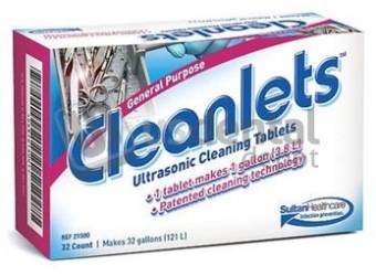 SULTAN CleanLets Ultrasonic Cleaning Tablets- 32pk #SUL 21500