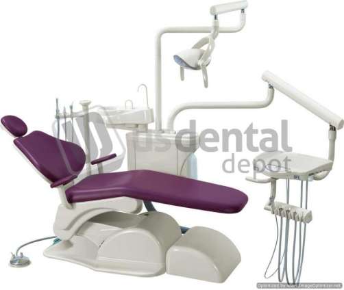 FLIGHT DENTAL - A2 Patient Chair (A2E) - + Flight Delivery Unit (FDU-200) + Assistant Instrum (Deluxe Touchpad, Syringe, 1xHVE,1x SE) + Porcelain Cuspidor - Timed Cup Fill and Bowl Rinse (CUSP-1613)-IF + Torch LED Light + 
(AI-1413) #A2-E - #A2E