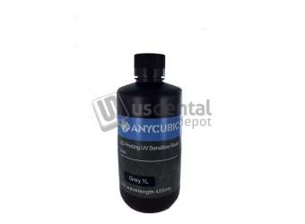 ANYCUBIC - Anycubic UV Resin GRAY 1lt #POT061