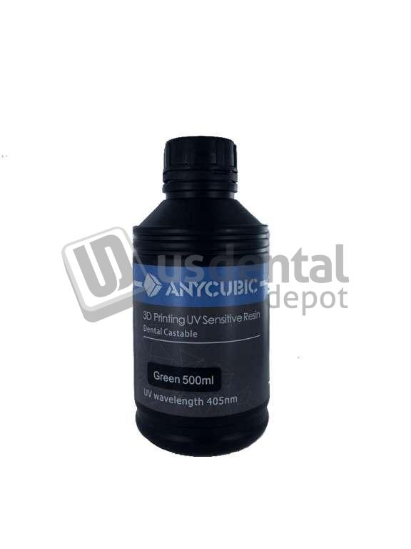 ANYCUBIC GREEN DENTAL CASTABLE 500M ANYCUBIC US Dental Depot