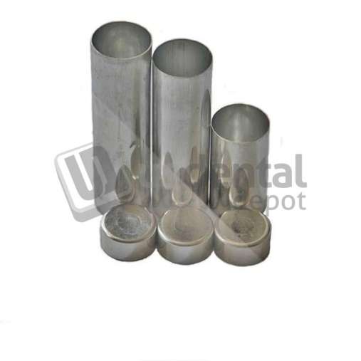 V-2 - Empty Aluminum Cartridge - Medium size - 25.4mm/1in Diameter