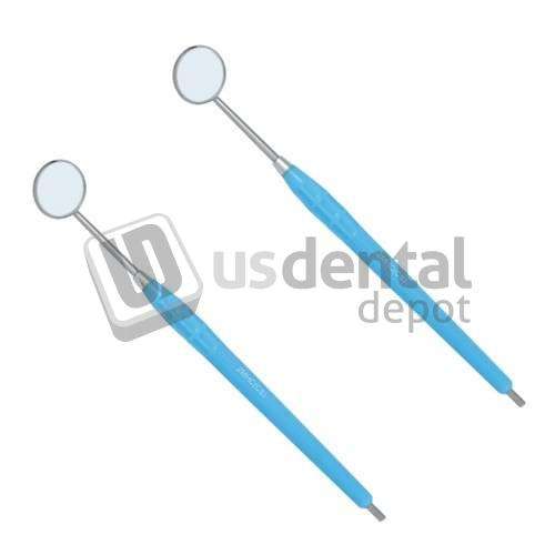 OSUNG Mirror Handle- Silicone -  CS Cone Socket   type- 5ea/pack- BLUE color - 2MHC1-or -D-MHC-01