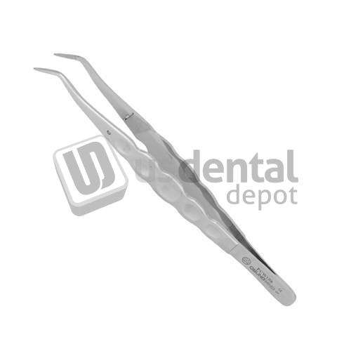 OSUNG  Wide Plier, 150mm length, used to grasp or transfer materials. Stainless - #PCW150