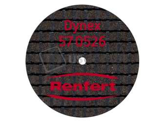 RENFERT -  Dynex Brillant Separating discs  26 x 05mm 	Non-precious alloys Model casting P20 - #570526-