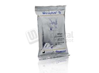 BEGO Wiroplus S 45x400gr (18kg) Precision partial denture investment material #50248