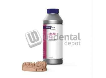 NextDent Model 2.0 GREY High-precision dental model prints #NDM2GR01000