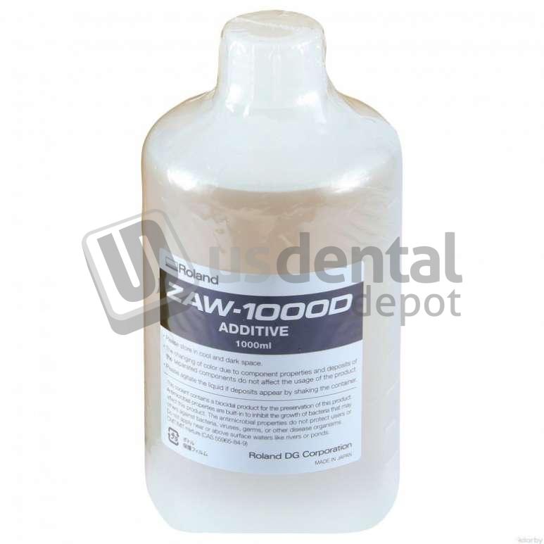 COOLANT ADDITIVE FOR DWX WET MILLS ROLAND ZAW1000D US Dental Depot