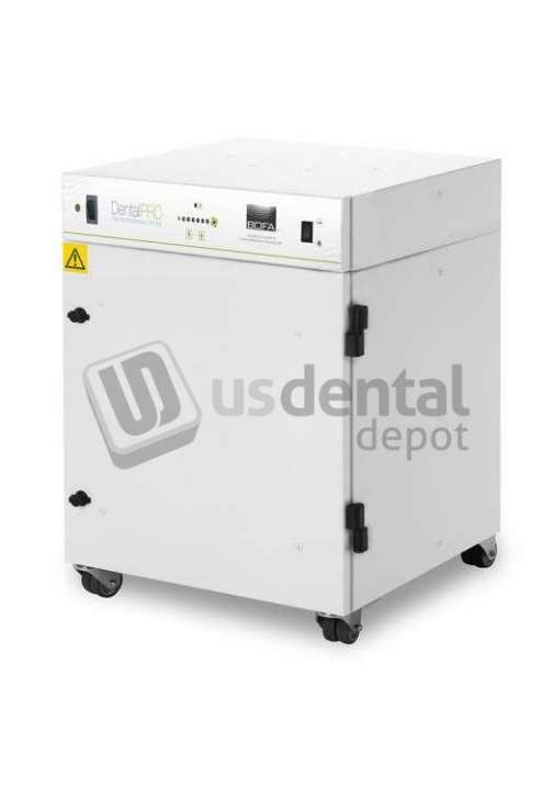 BOFA - DentalPRO 115-220vol Base is a ride on dust extraction system, which effectively removes smaller particulates generated during the CAD/CAM milling of dental implants. #D1344A-8200 DP-Base