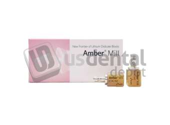 HASS - Amber Mill  D3 x 5 ingots 12x14x18mm #AMB C14  D3