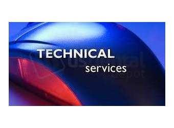 TECH-SERVICE  ON-SITE  per hour or fraction - Does not includes travel time / meals and hotels in case of overnight stay