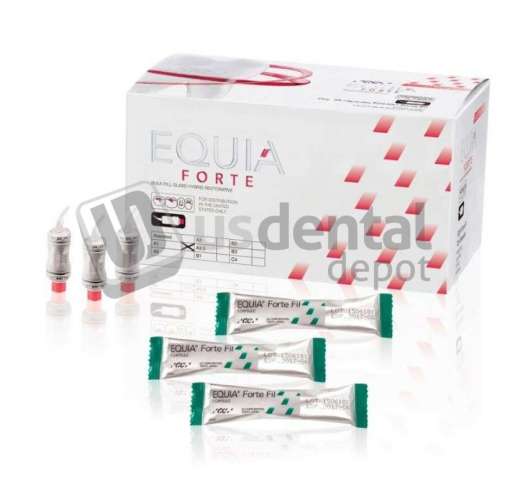 GC Equia Forte Fil A1 Caps A1 48pk   Mfg #452010 - Hybrid Glass Ionomer Retorative