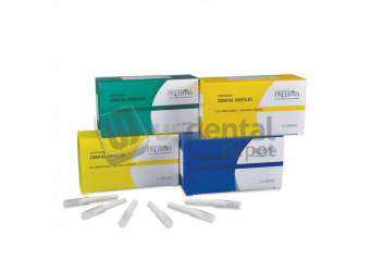 KEYSTONE Prehma Disposable Dental Needle, 30ga X-Short 3/8in , 100pk  BLUE hub - #03-20310