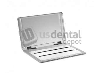SMILE LINE SlimPad PRO Porcelain Tray WHITE - WHITE glass slab 15100-BW
 #15100-BW - #15100BW