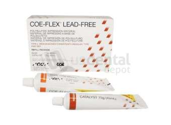 GC Coe-Flex Heavy Body  Refill Package kit / set - Lead-Free Rubber Base Impression Material, Refill - #131104