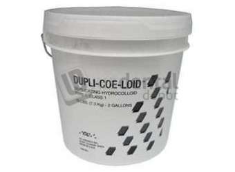 GC Dupli-Coe-Loid 16 Lb. Pail (2 Gallon volume). Duplicating Hydrocolloid Material - #320016