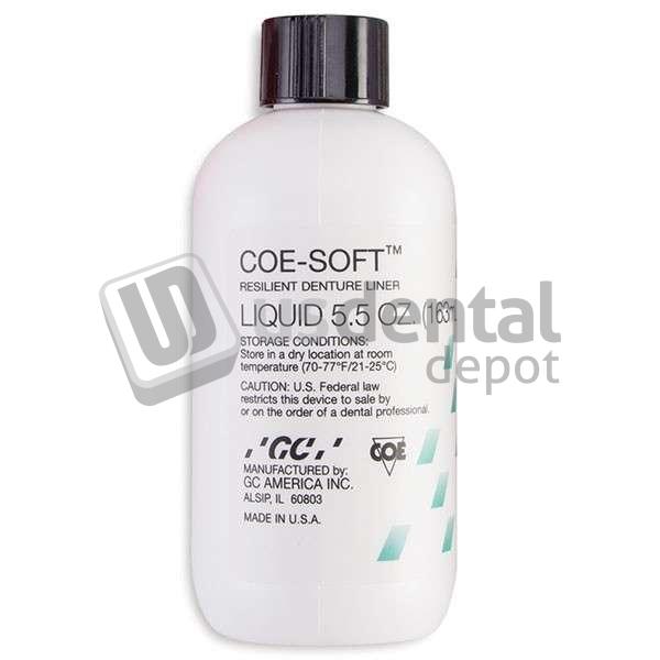COESOFT 5.5 OZ. LIQUID. SOFT DENTU GC America 344033 US Dental Depot