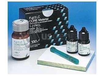 GC Fuji-II LC Core 1:2 Package - BLUE Triple-Cure Resin Reinforced Glass - #000181