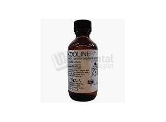 GC Kooliner Hard Denture Reline Material, Liquid Only, 2 oz. Bottle. #345091 - #345091