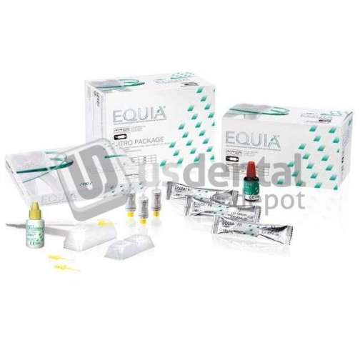 GC Equia Forte Fil A3.5 Intro Kit: 48 Capsules, 1 Coat bottle (4 mL), 1 GC Cavity - #452004 - Hybrid Glass Ionomer Retorative