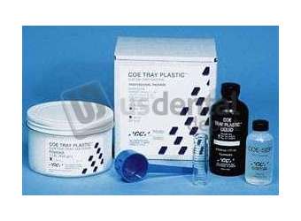 GC Coe Tray Plastic Self-Cure Acrylic for Custom Trays, Regular Set (15 minutes) - #240013