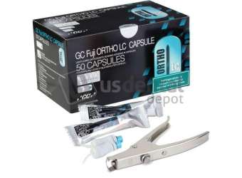 GC Fuji Ortho LC Capsules Starter Package: 50 capsules and Capsule Applier III - #439451