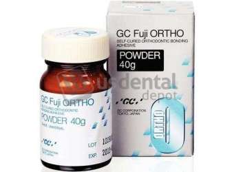 GC Fuji Ortho Powder Only. Self-Cure Resin Reinforced Glass Ionomer Orthodontic - #000209