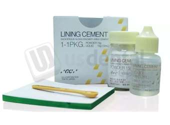 GC Lining Cement, Glass Ionomer. 15 Gm. Powder. #000107 - #000107