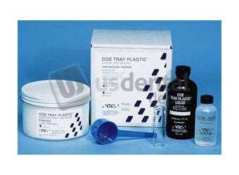 GC Coe Tray Plastic, Liquid only, Regular Set (15 minutes to set), A self-curing - #240091