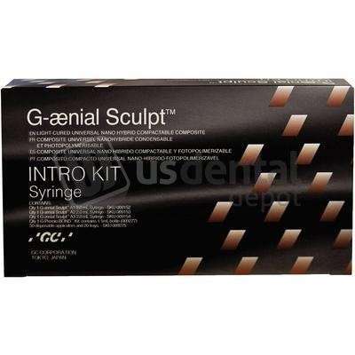 GC G-aenial Sculpt Syringe Introductory Kit. Includes: 3 - 2 ml syringes - #401000