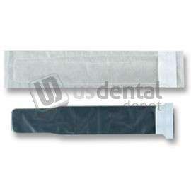 PLASDENT X-Ray Sensor Sleeve for Shick Size #1, CLEAR Plastic, no paper backing, 9 1/2in  long. Case of 500. #PS-SHICK-1