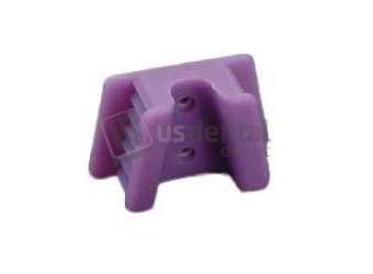 PLASDENT Silicone Mouth Props-Large (Adult), Dark PURPLE 2/Pk. Sterilizable by all methods including dry heat up to 500 degree F (260 degree C). #SC-9040-10X