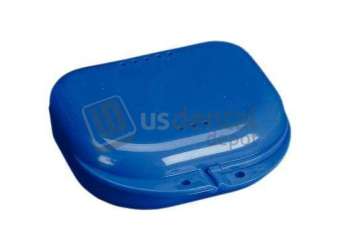 PLASDENT Chroma Retainer Box-Dark BLUE, 3-1/8in W x 3in L x 1in H, Package of 12 Boxes. #CR2000-2X