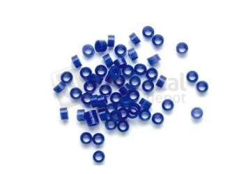PLASDENT Code Rings-Large BLUE 60/Box. Silicone Instrument Color Code Rings. #205CD-2X