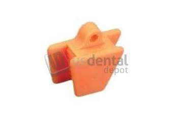 PLASDENT Silicone Mouth Props-Small (Pedo), ORANGE 2/Pk. Sterilizable by all methods including dry heat up to 500 degree F (260 degree C). #SC-9060-7X