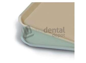 PLASDENT Set-up Tray Flat Size B (Ritter)- Pastel Sand, Plastic, 13 3/8in  x 9 5/8in  x 7/8in . #300BFS-7PS