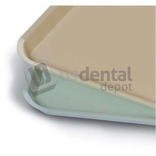 PLASDENT Set-up Tray Flat Size B (Ritter)- Pastel Sand, Plastic, 13 3/8in  x 9 5/8in  x 7/8in . #300BFS-7PS