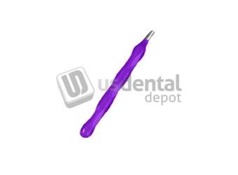 PLASDENT PURPLE Cone Socket Anatomical Silicone Mirror Handles, Autoclavable, single handle. **This handle is compatible with CONE SOCKET mirror heads only. #204MH-10M