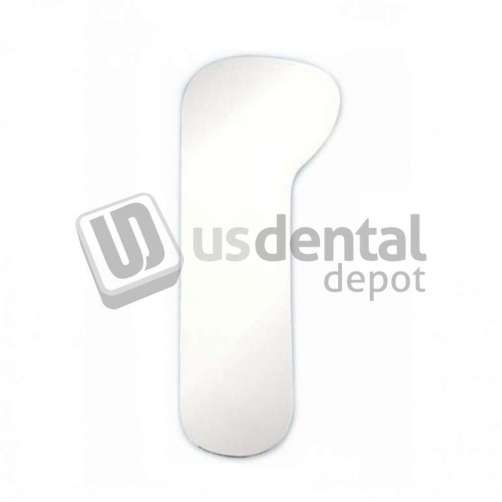 PLASDENT Wide Buccal Intraoral Photography Mirror, 2 1/4in x 5 1/2in x 1 3/5in , single mirror. One Sided Stainless Steel, fully sterilizable, durable. #IPM-4FA