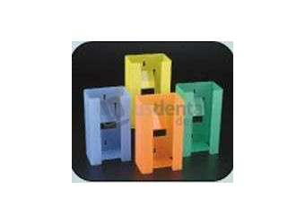 PLASDENT Glove Box Holder/Dispenser, Amber Orange, 5-3/4in  W x 10in  H x 3-3/4in  D, Single holder. #1400-12
