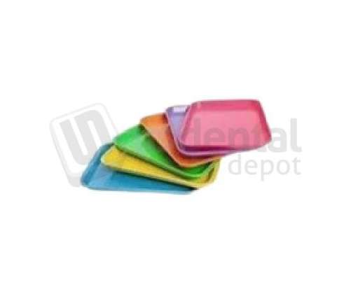 PLASDENT Set-up Tray Flat Size B (Ritter)- Pastel Vanilla, Plastic, 13 3/8in  x 9 5/8in  x 7/8in . #300BFS-1PS