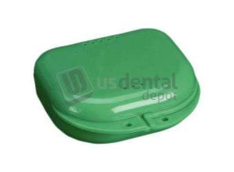 PLASDENT Chroma Retainer Box-Aqua, 3-1/8in W x 3in L x 1in H, Package of 12 Boxes. #CR2000-4X